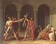 Jacques-Louis  David The Oath of the Horatii (mk05)